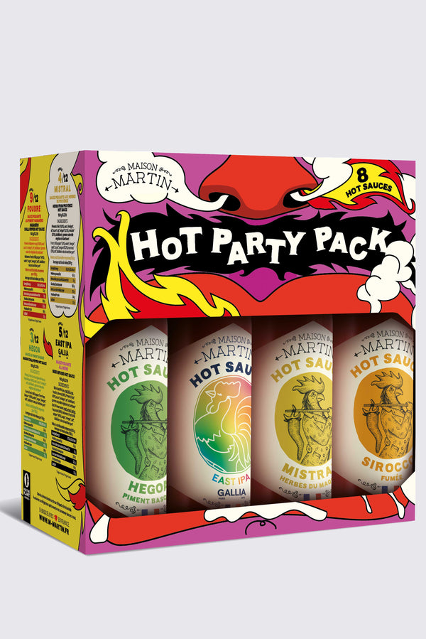 HOT PARTY PACK 8 BOUTEILLES