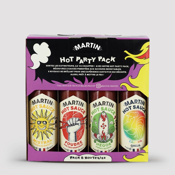 HOT PARTY PACK 8 BOUTEILLES