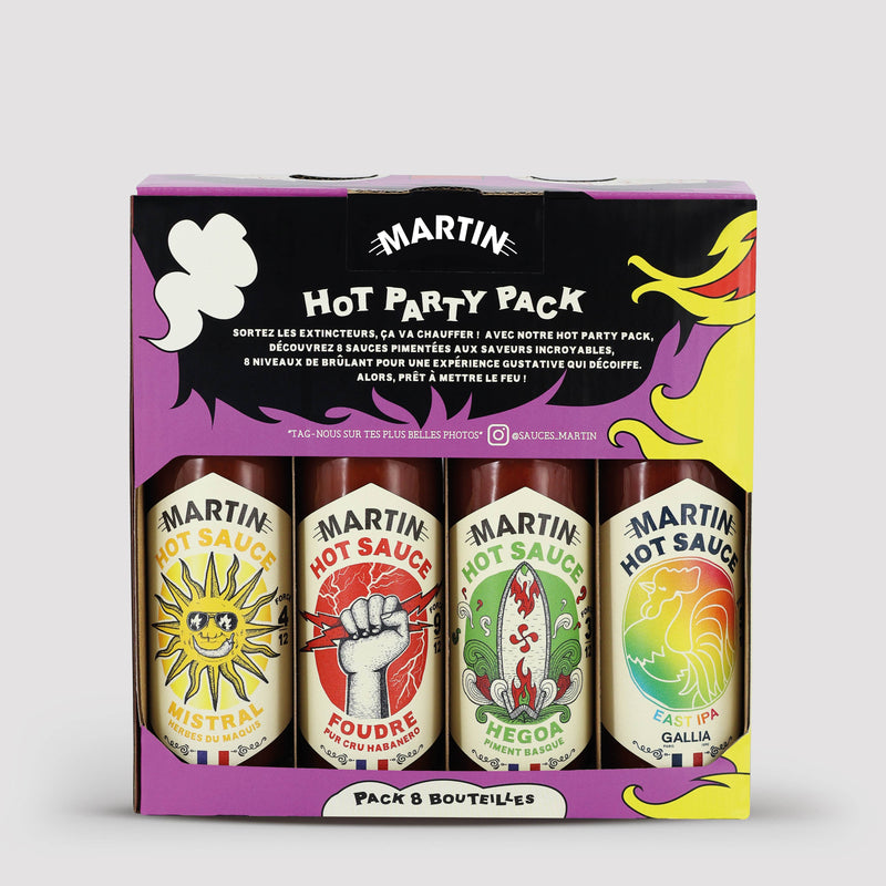 HOT PARTY PACK 8 BOUTEILLES