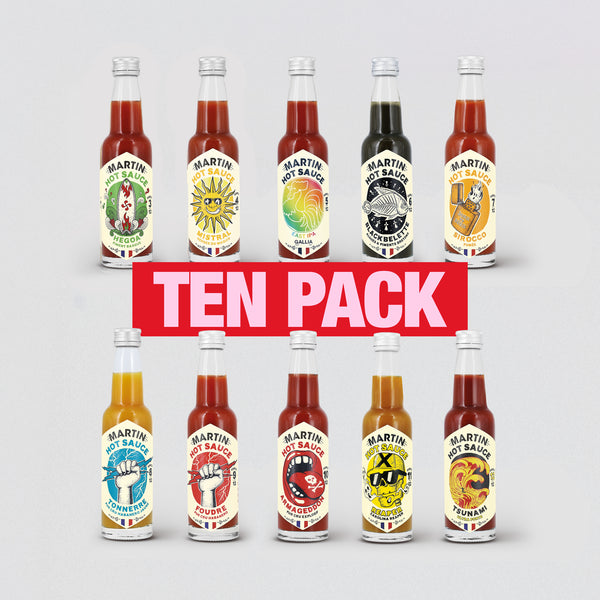PACK 10 SAUCES