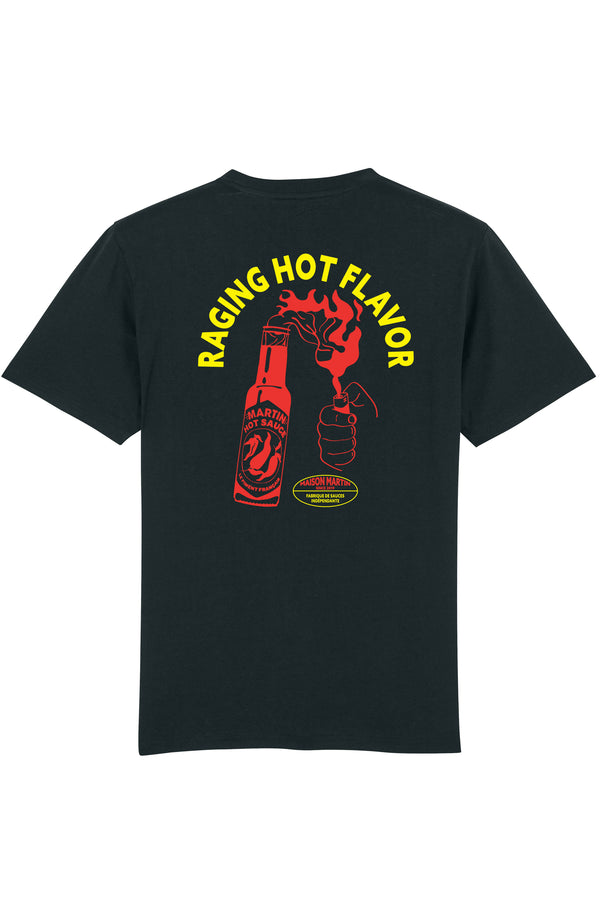 T-SHIRT HOT FLAVOR BLACK